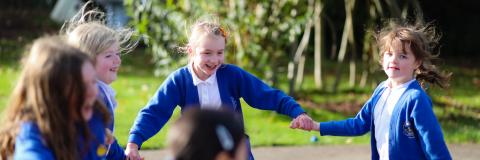 Pupils at playtime