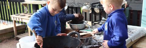 EYFS Children playing