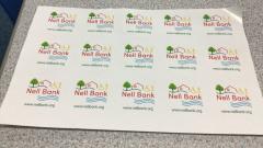 Nell Bank stickers