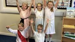 Dressed up for Departure Day - Ancient Greece. 