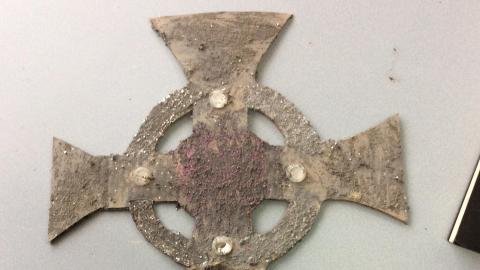 An Anglo Saxon cross design 