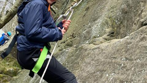 Abseiling 