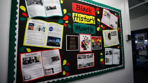Black History Month Display