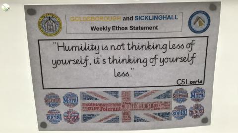 Our weekly ethos statement