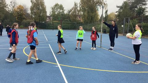 The Willow girls in action