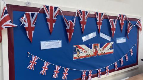 British Values Display