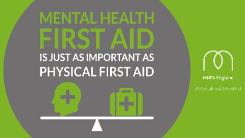 well-being mental health first aid focus