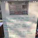 The ways in which we can show how we carry out our weekly ethos statement