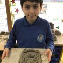 A completed sculpture 