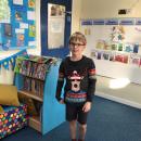 Dressed in our party clothes 