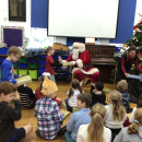 Our visit from Father Christmas