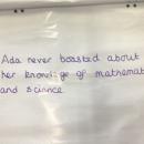 Further reasons to why we believe Ada Lovelace was humble