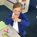 Testing our pan pipes