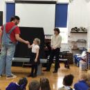 Performing in Twelfth Night 