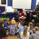 Our visit from Father Christmas 