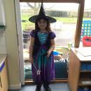 I chose to dress up as the worst witch