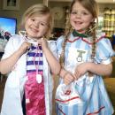 Children dressed up as a nurse and doctor