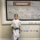 Dressed up as ancient Greeks