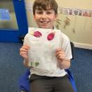 Pupil proud of their work